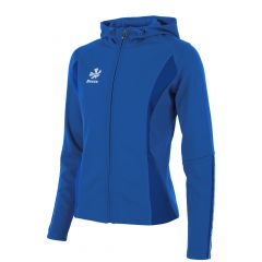 Reece Shift Hooded Full Zip Top Ladies Blue