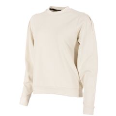 Reece Studio Round Neck Sweat Top Ladies White